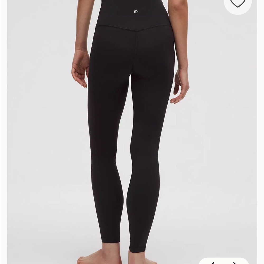 Lululemon athletica Black Align High-Waist Leggings 28” - Picture 2 of 11